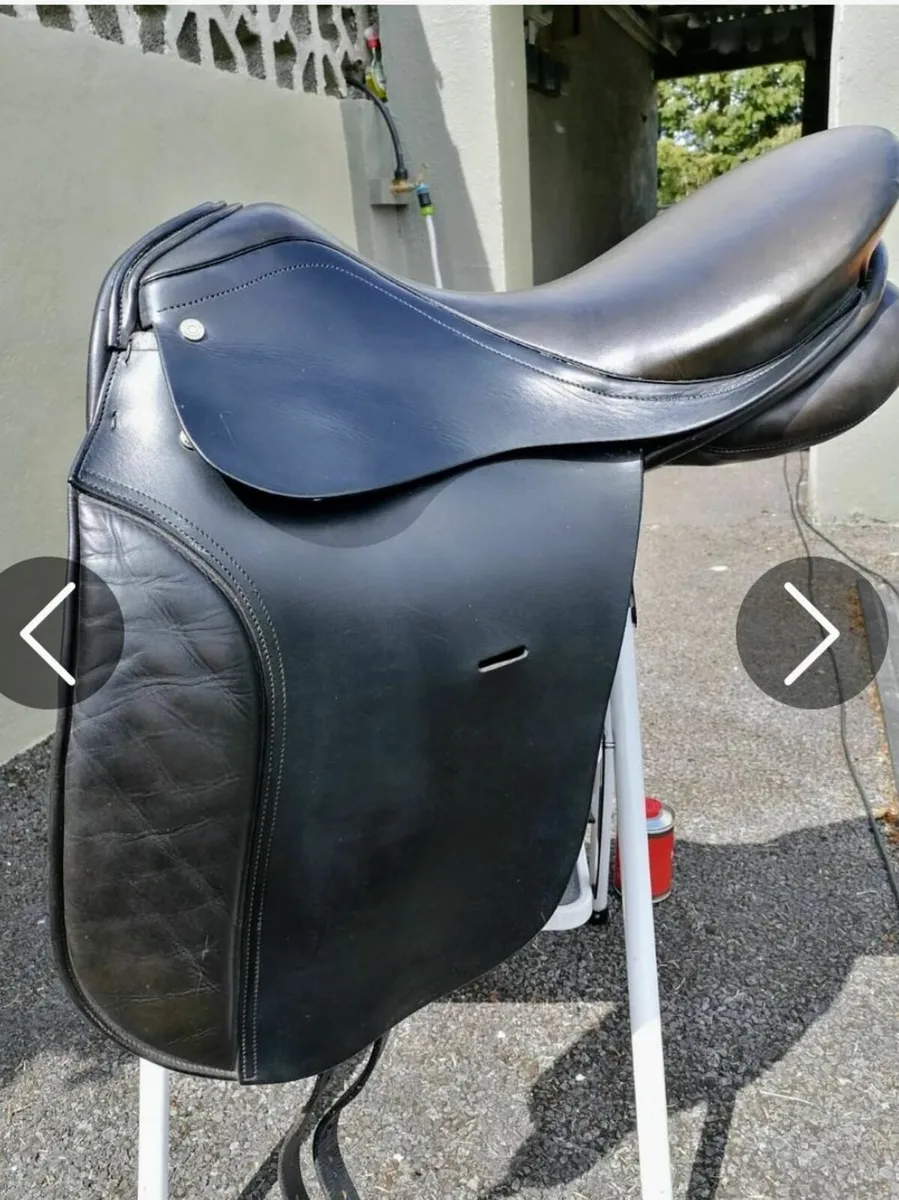 Selection of pony rugs and dressage saddle - Image 1