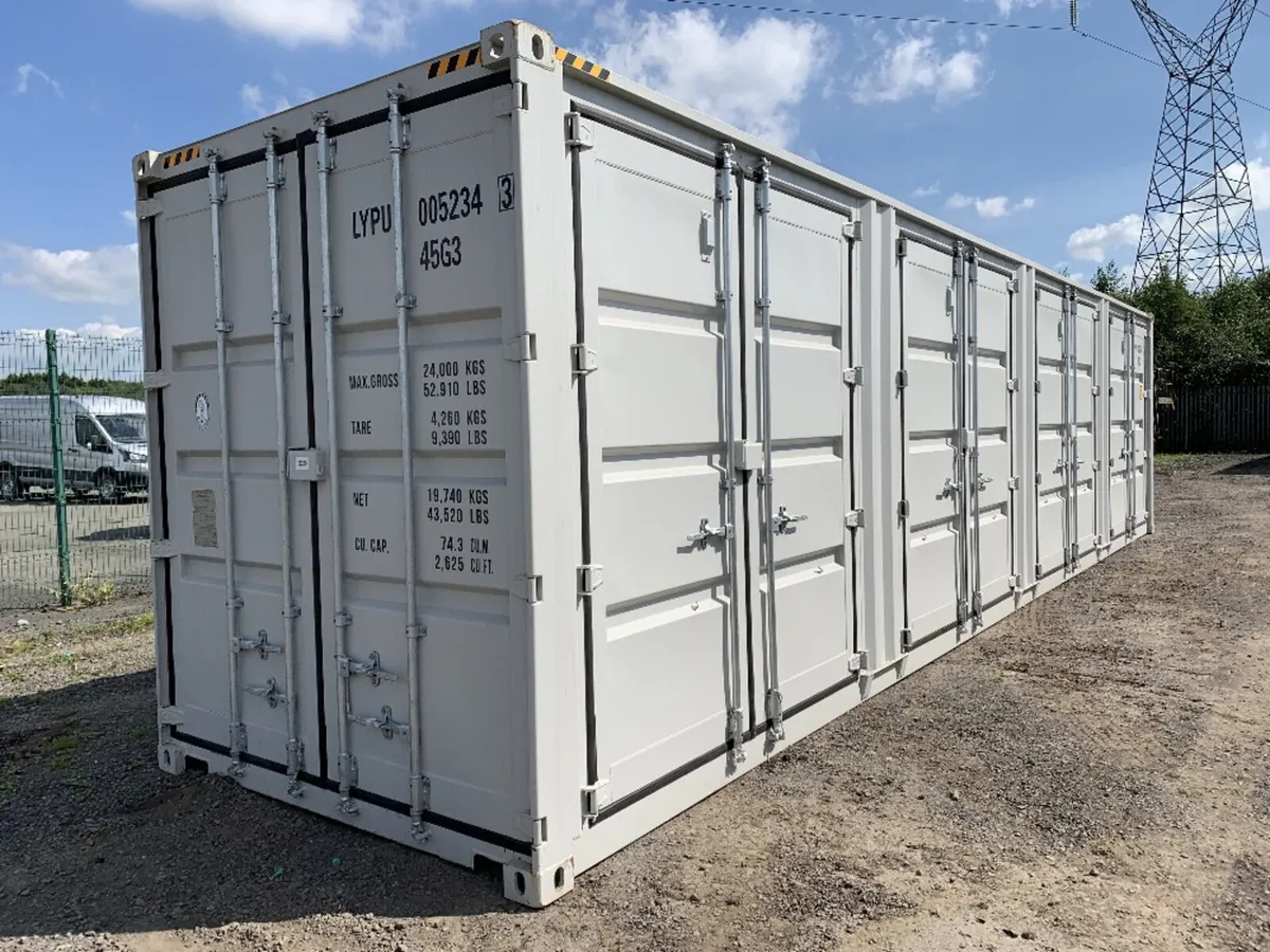 UNRESERVED NEW 40FT HIGH CUBE CONTAINER FOR AUCT - Image 1