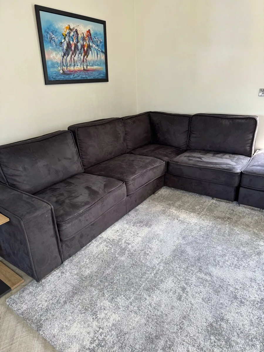 L-Shaped Sofa Couch - Image 1