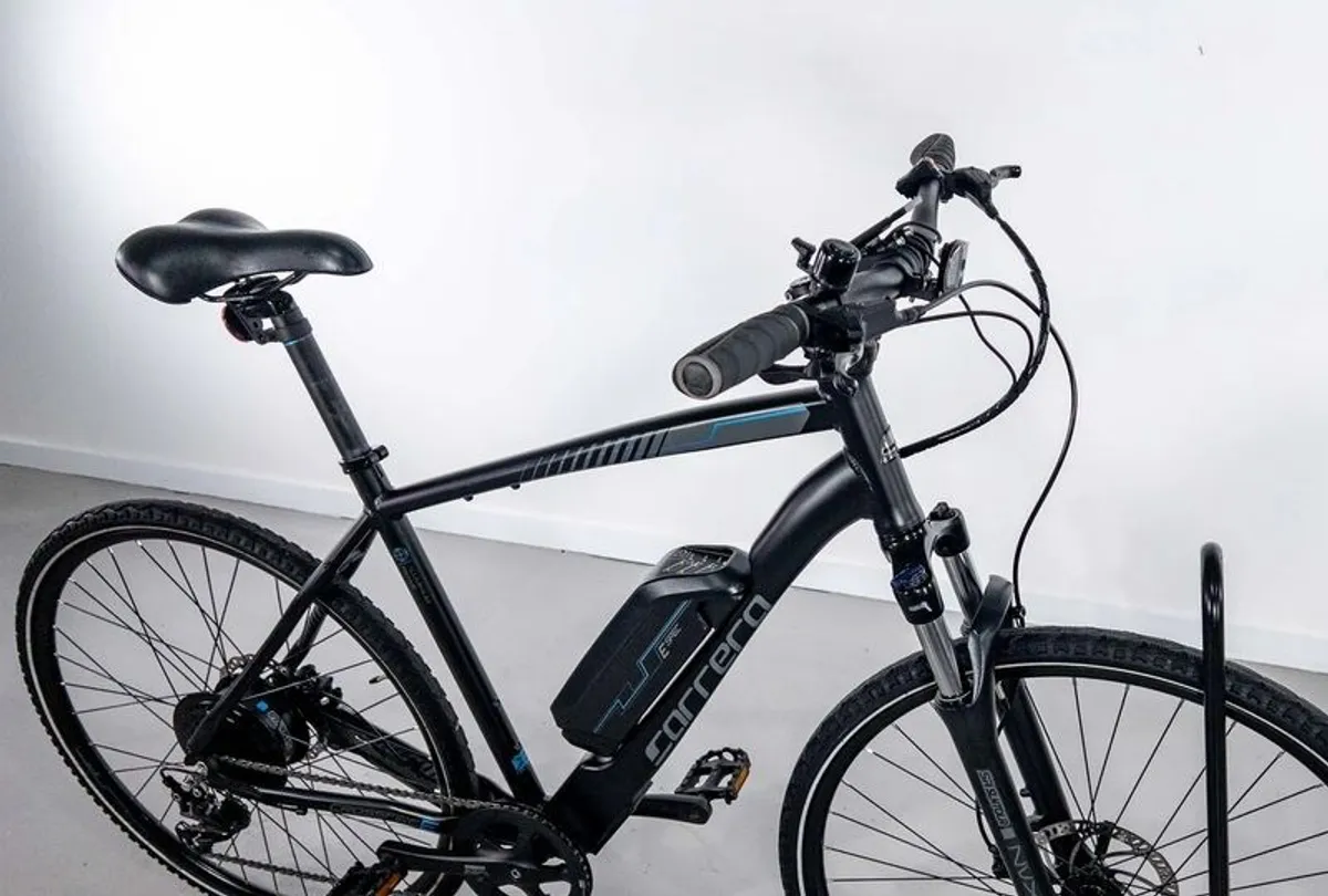 Electric Bike Carrera Hybrid Mens Carrera Crossfire Mens Electric