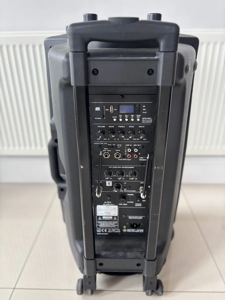 2 QTX 15inch Portable PA System - Image 2