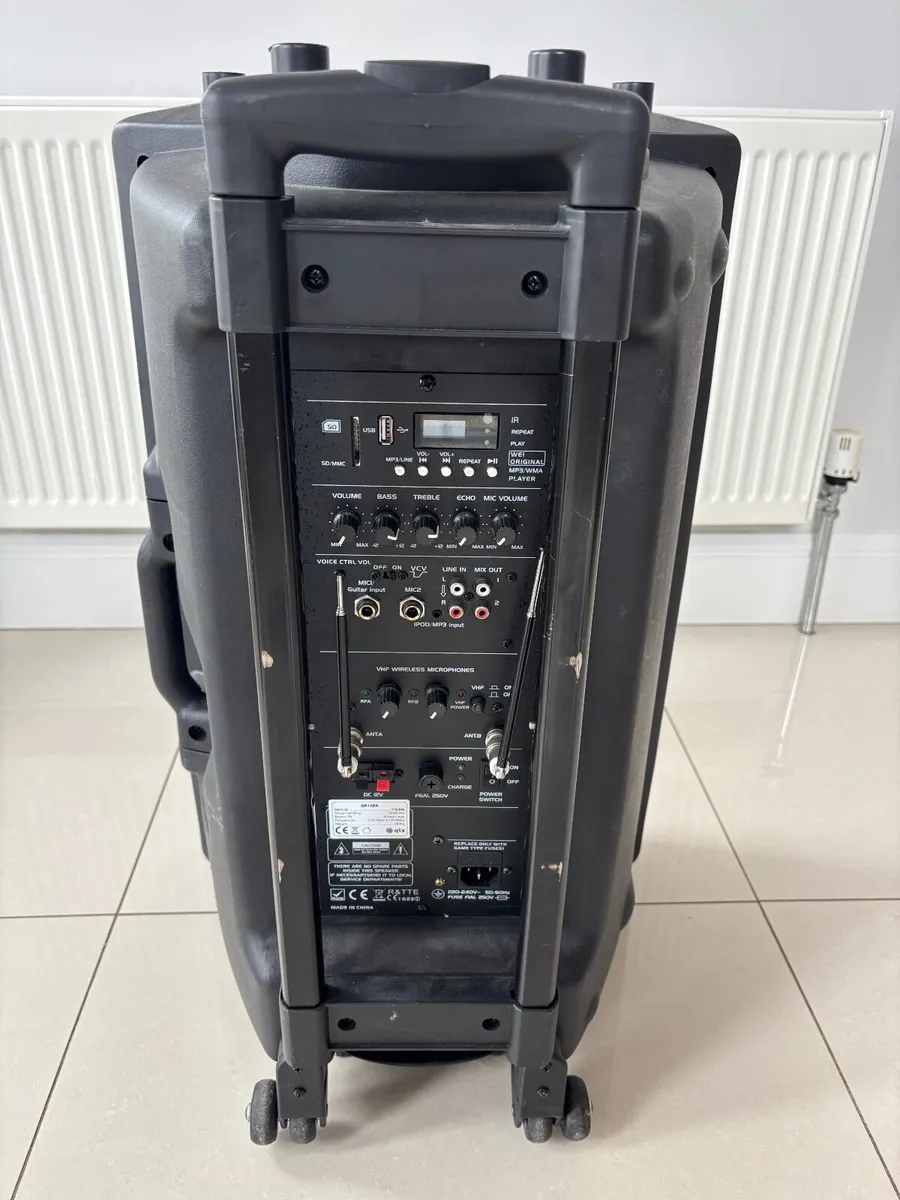 2 QTX 15inch Portable PA System - Image 3