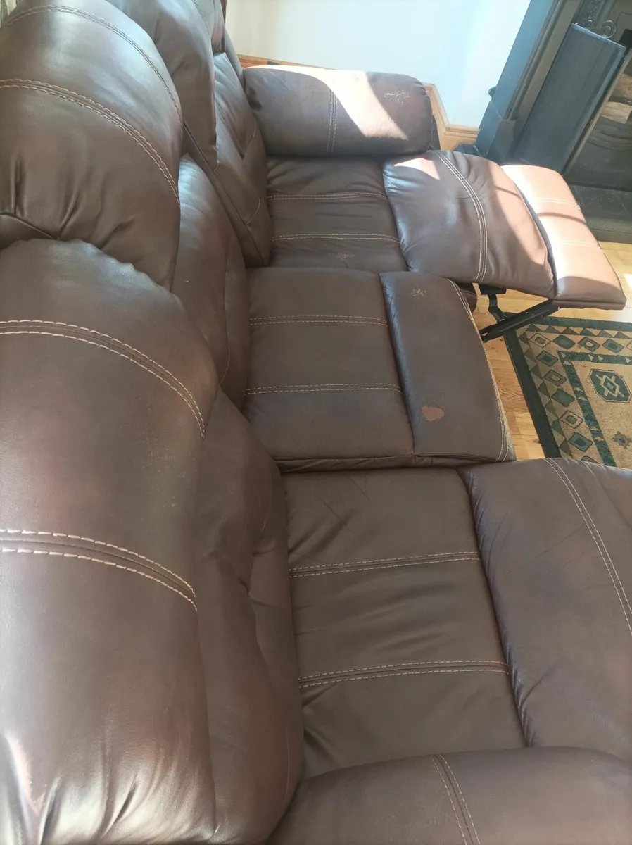 Leather sofa - Image 4