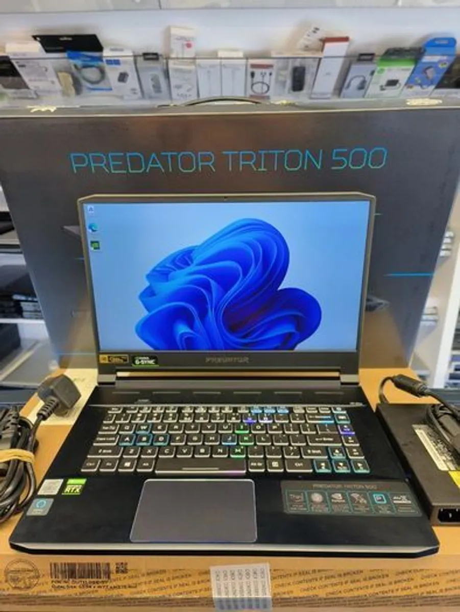 Acer predator triton 500 pt515-52-73l3 gaming laptop, intel i7-10750h, nvidia geforce rtx 2070 super, 15. 6" fhd nvidia g-sync display, 300hz, 16gb dual-channel ddr4, 512gb nvme ssd, rgb backlit kb - Image 4