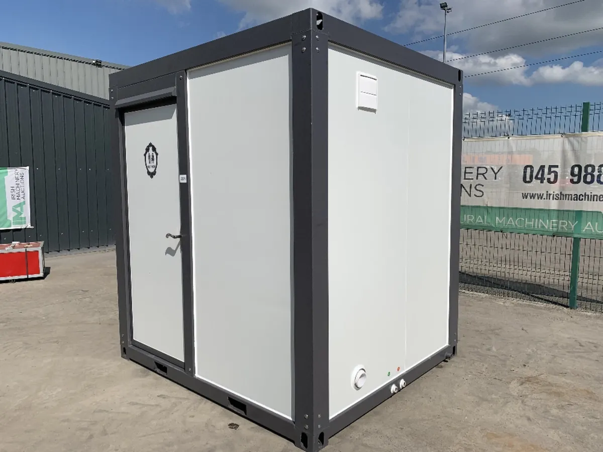 UNRESERVED 2 x TOILET/SHOWER UNITS FOR AUCTION - Image 2
