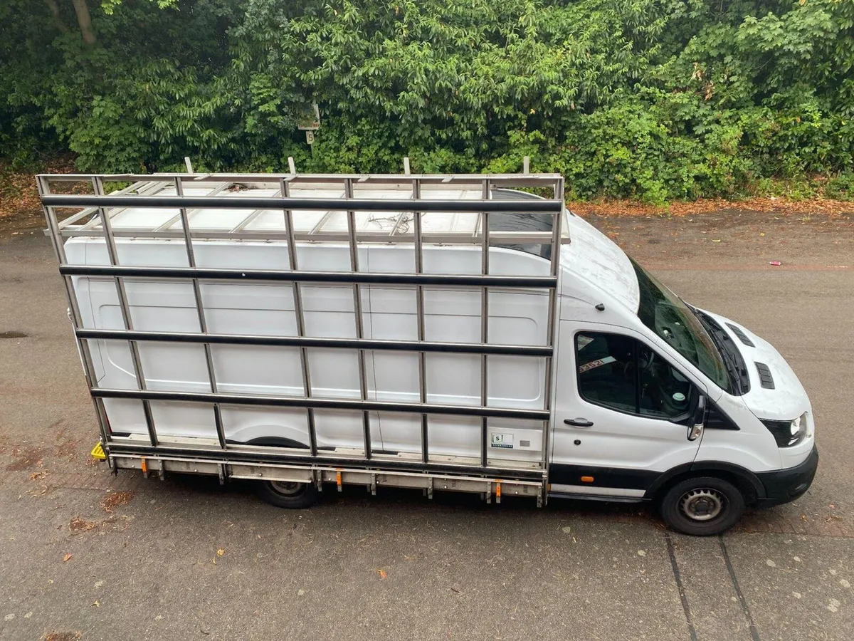 FORD TRANSIT LWB GLAZIER VAN FULL EQUIPPED VGC - Image 1