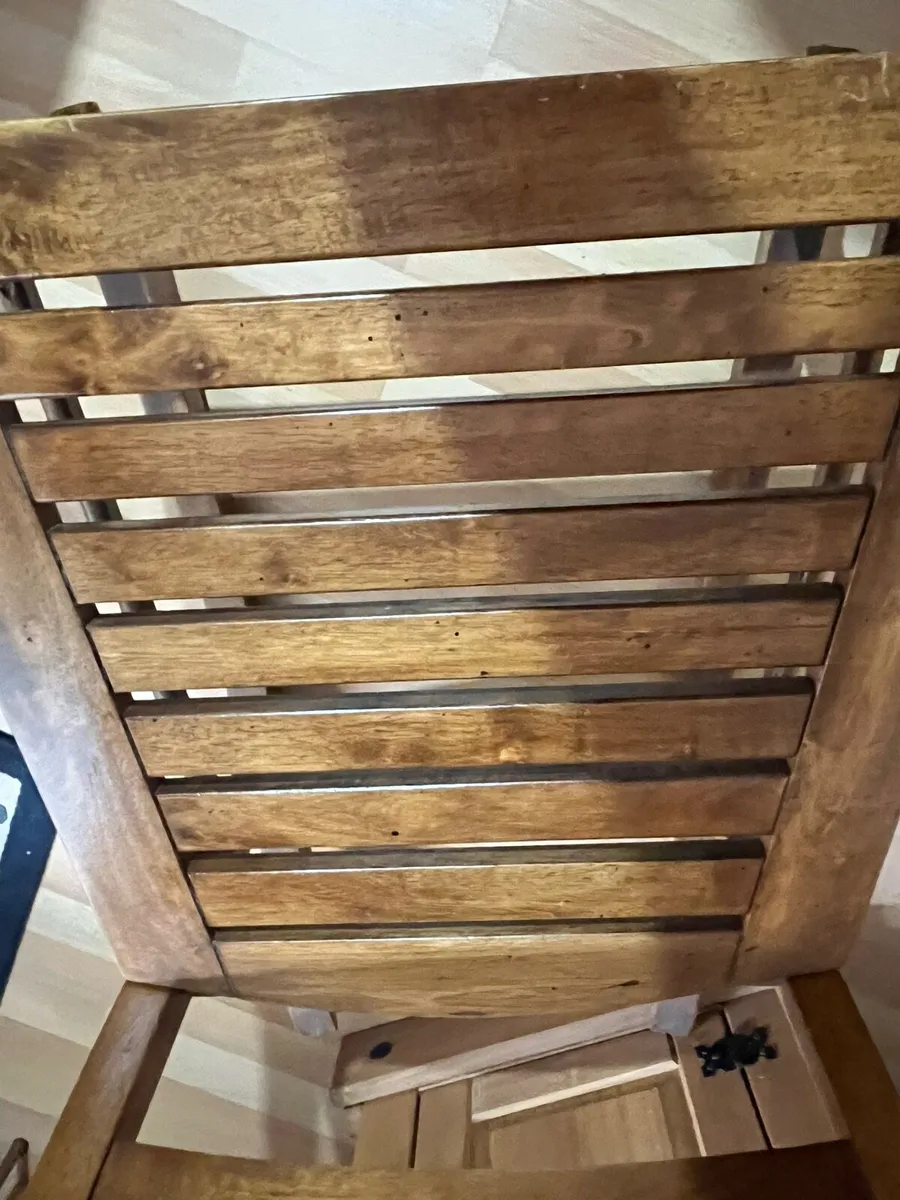 Wooden rocking chair - Image 2