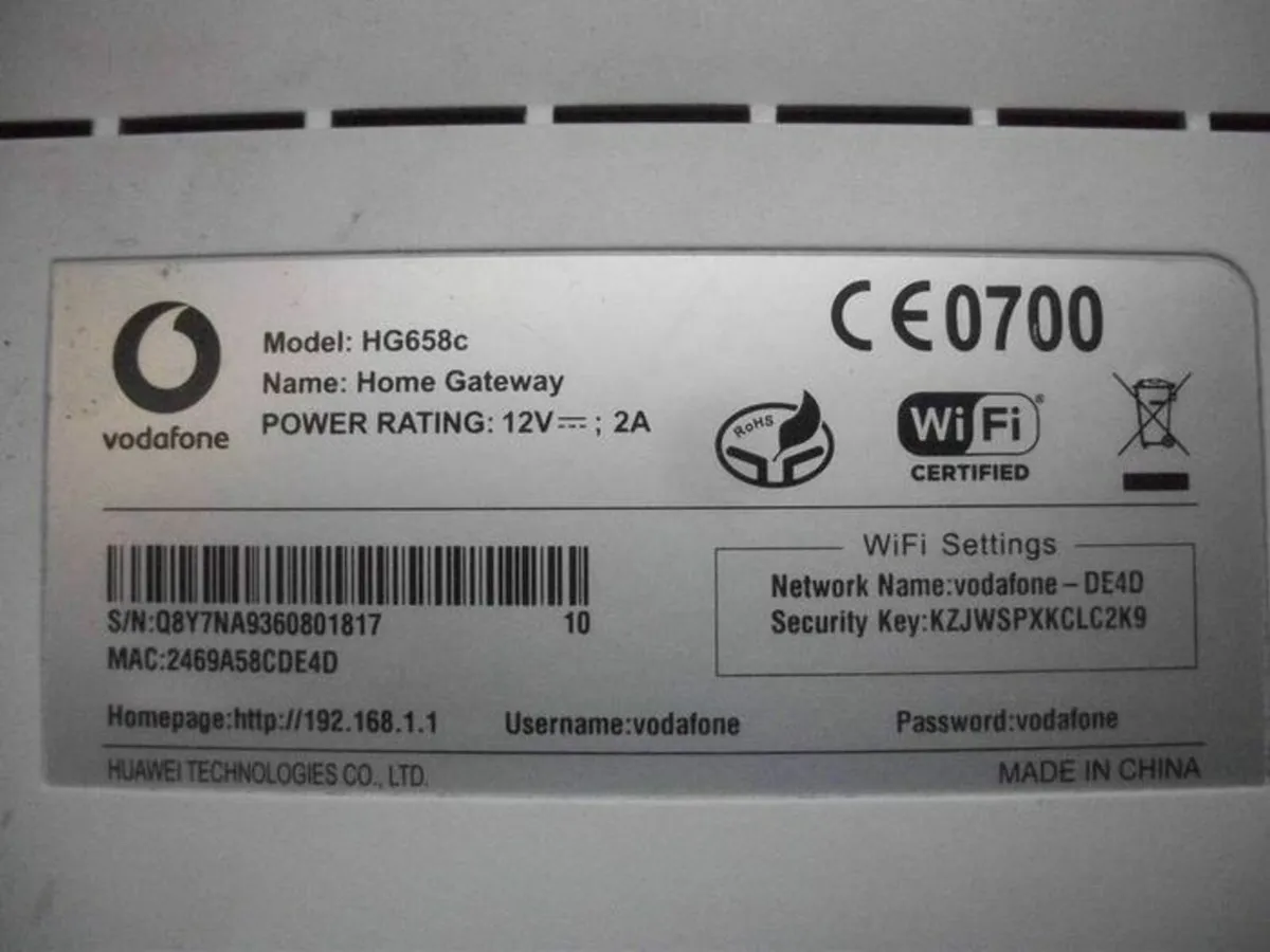Vodafone router - Image 2