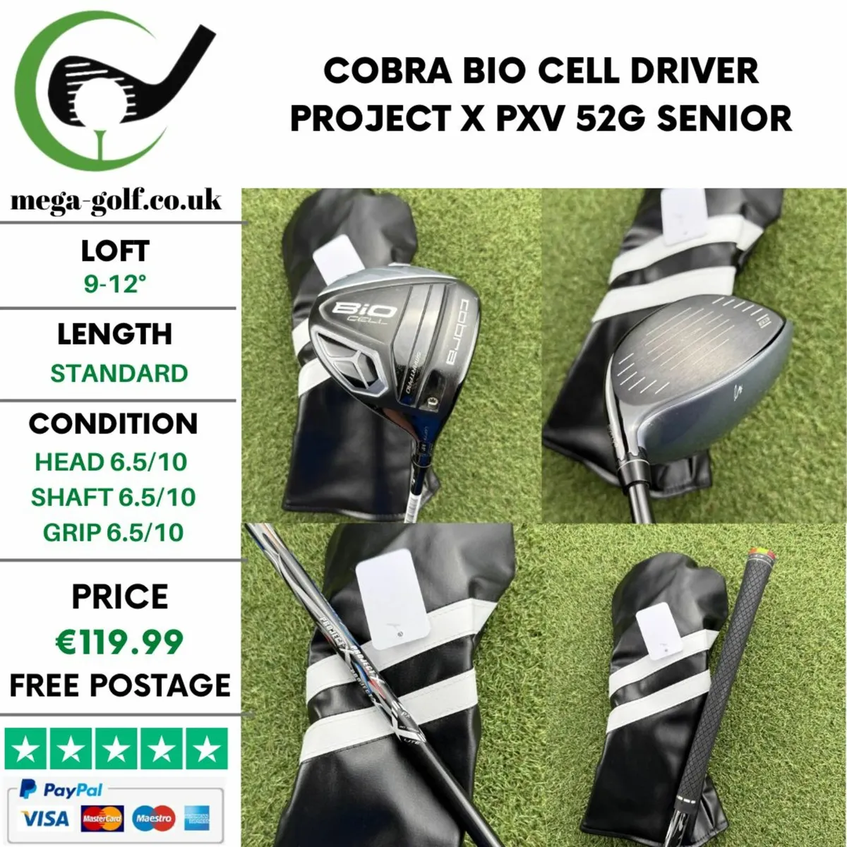 COBRA BIO CELL DRIVER / 9-12° / SENIOR - Image 1