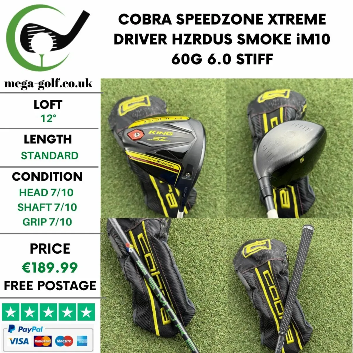 COBRA SPEEDZONE XTREME DRIVER / 12° / STIFF - Image 1