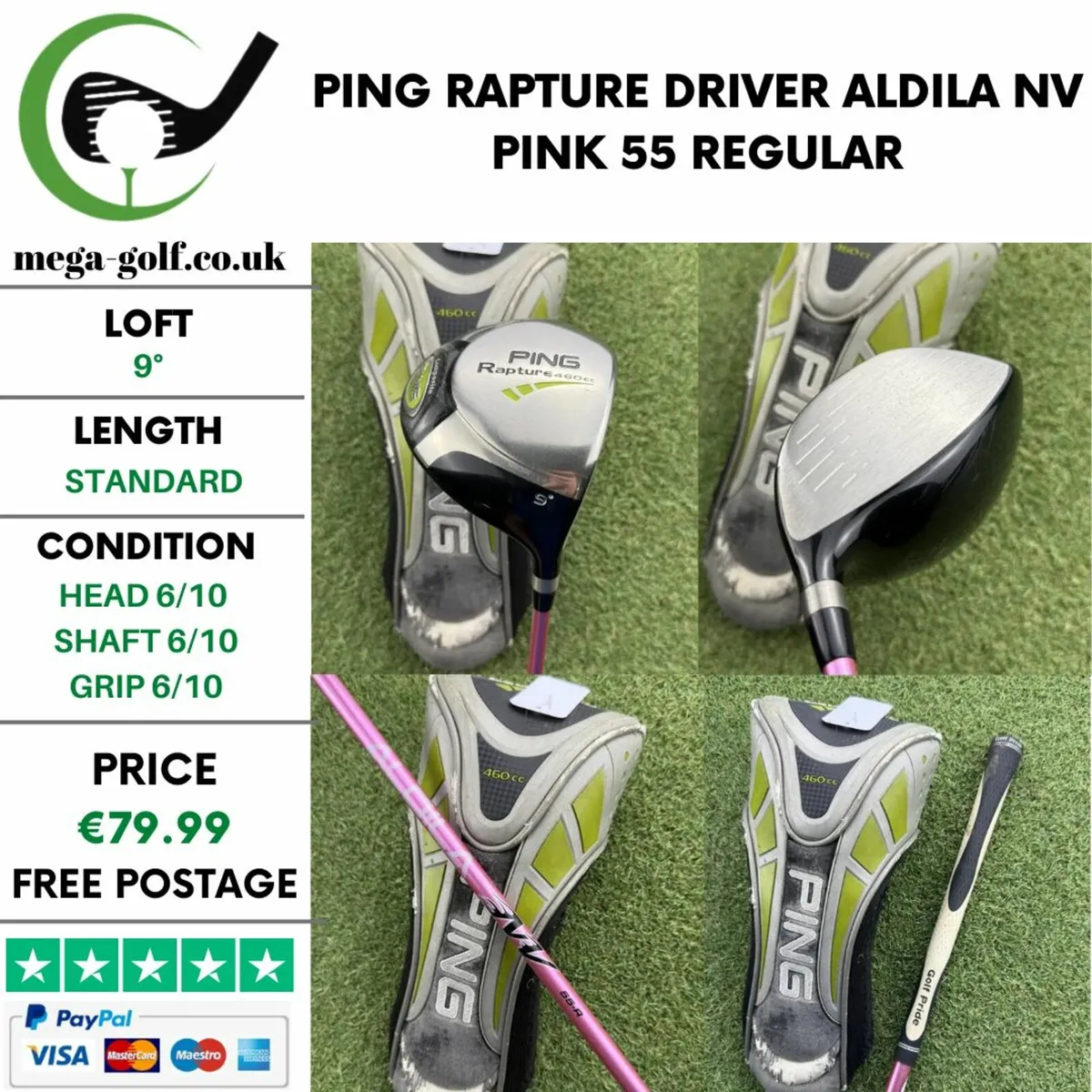 PING RAPTURE DRIVER / 9° / REGULAR - Image 1