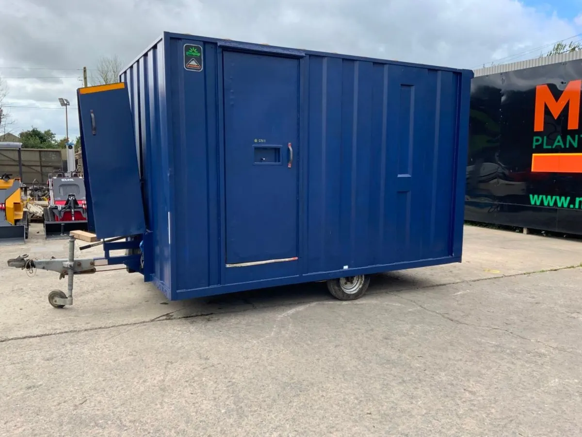 12ft SINGLE AXLE WELFARE CABIN TRAILER.....GB11. - Image 1