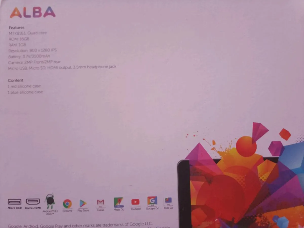 Alba 8 inch 15gb Tablet - Image 3