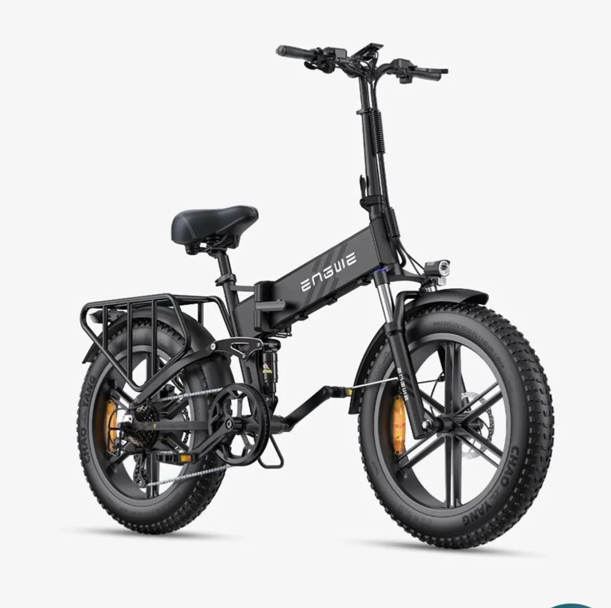 Engwe Pro 2 Black Folding E-Bike - Image 1