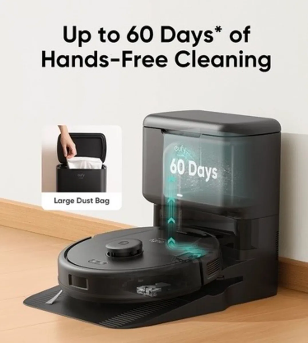 Brand New L60 Hybrid Robot Vacuum Cleaner - Image 1