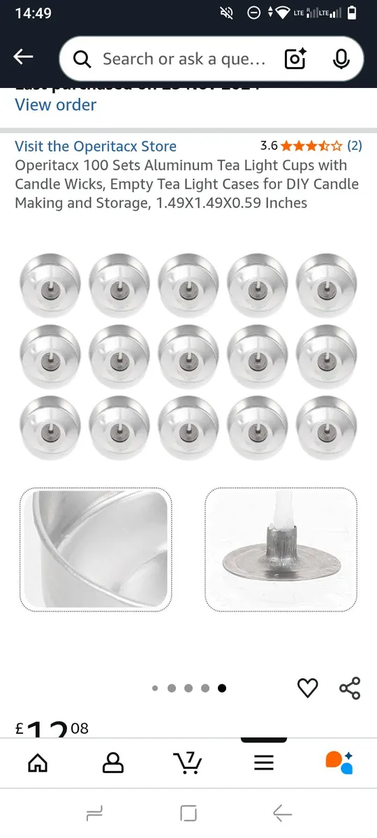 Soy Tea light Candle Making Kit - Image 3