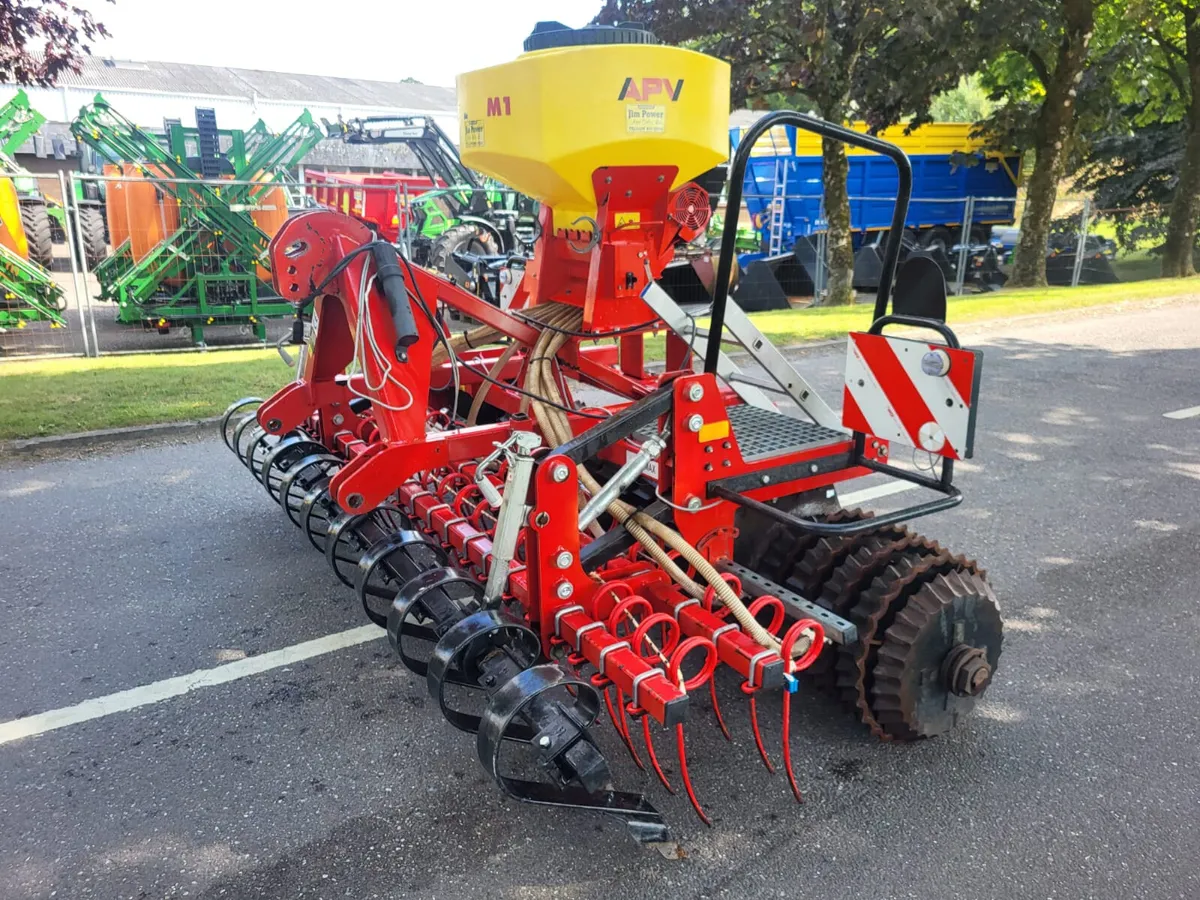 SMS Tine Harrow with APV seed box - Image 1