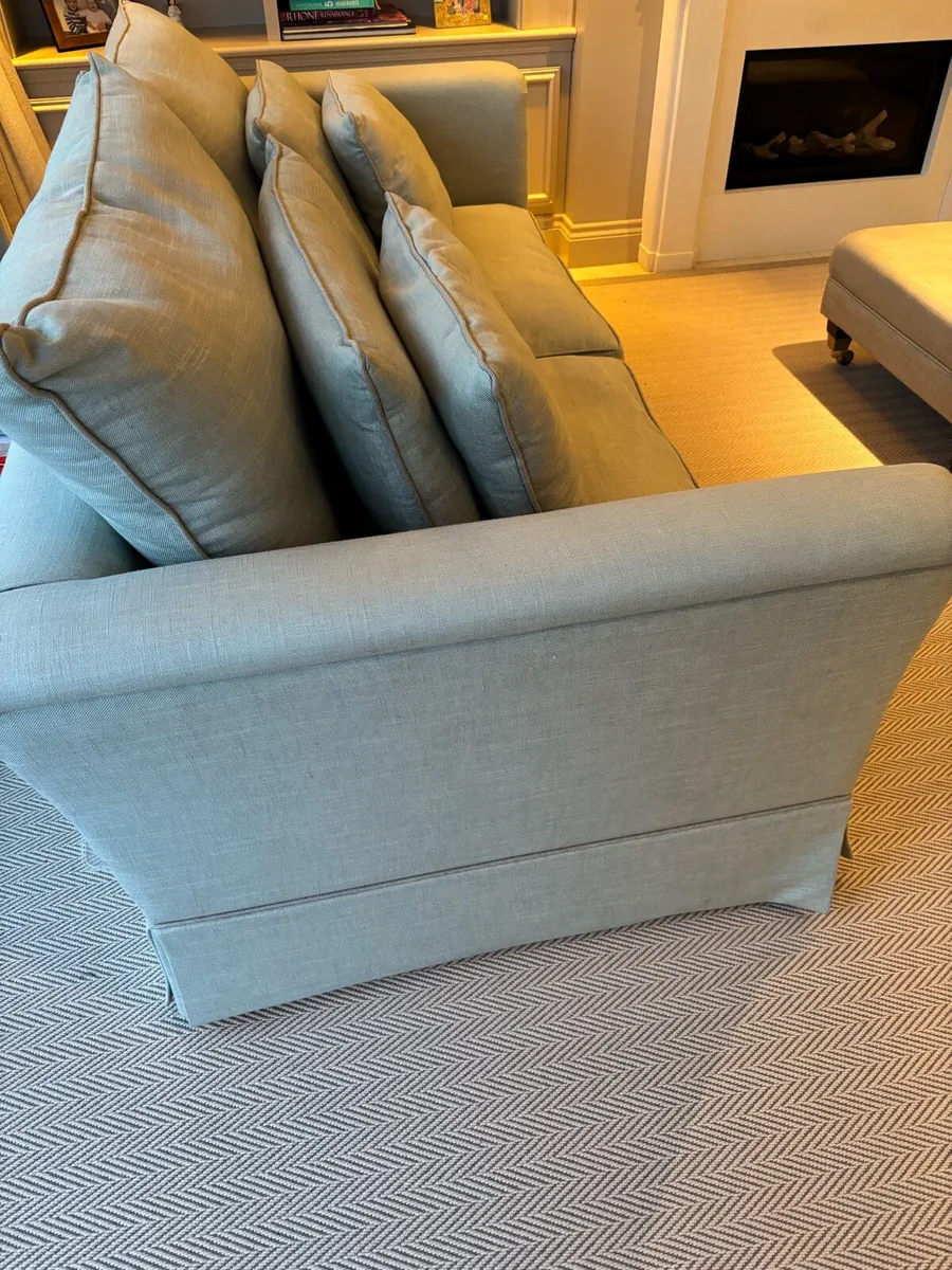 Fineline 2 seater couch x 2 plus armchair - Image 3