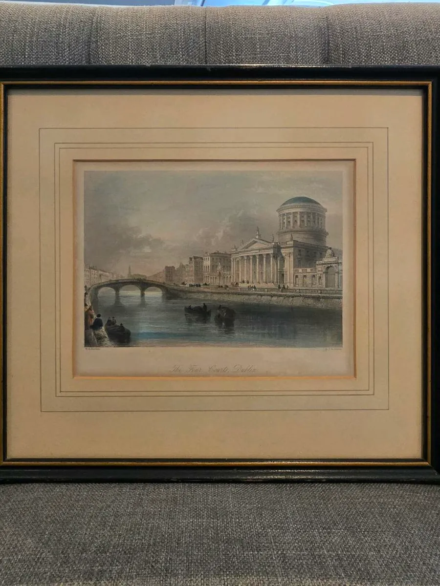 Antique Dublin prints- set of 4 - Image 2