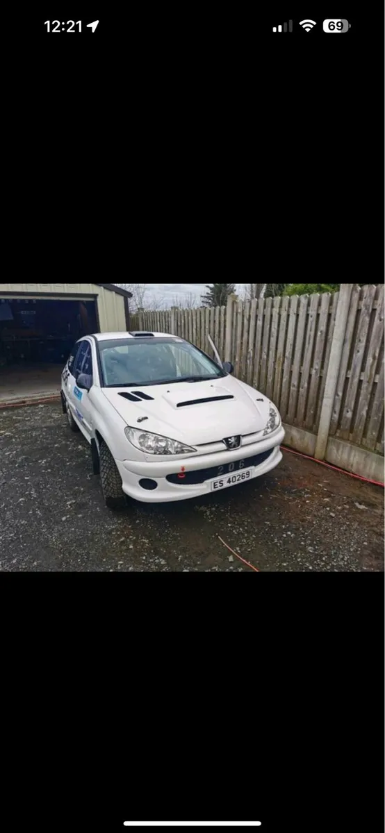 Peugeot 206 Rally Car - Image 1