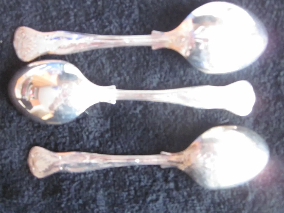 Newbridge Silverware Kings Silver Plated Spoons - Image 2
