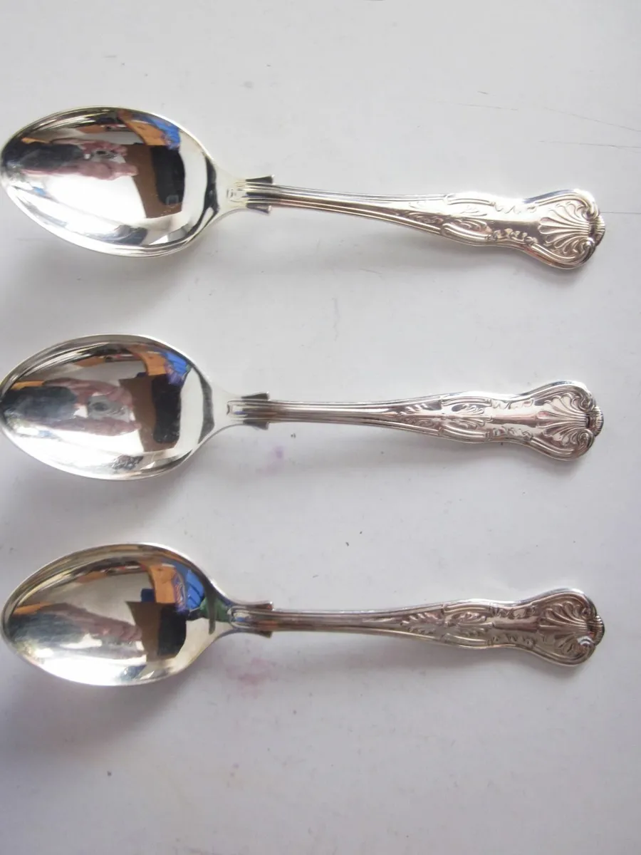 Newbridge Silverware Kings Silver Plated Spoons - Image 3