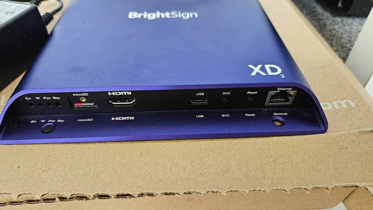 BRIGHT SIGN XD3 MEDIA PLAYER - Image 3