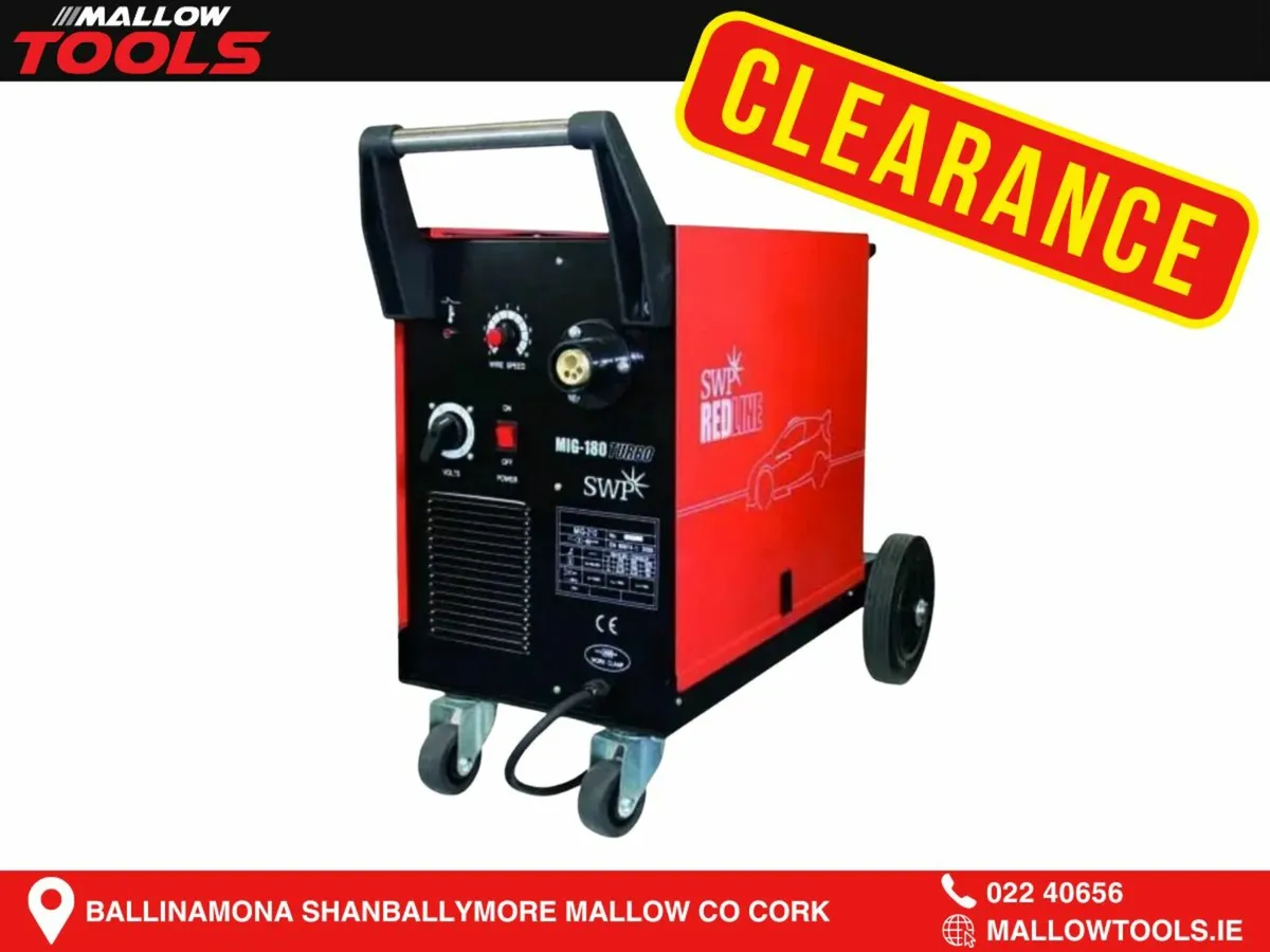 SWP Redline Mig 180 Turbo Mig Welder (230v)