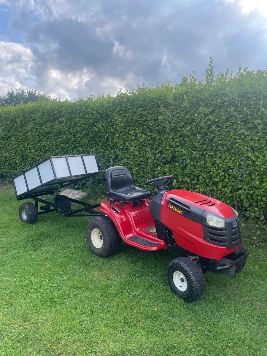Ride on mower & tipping trailer - Image 3