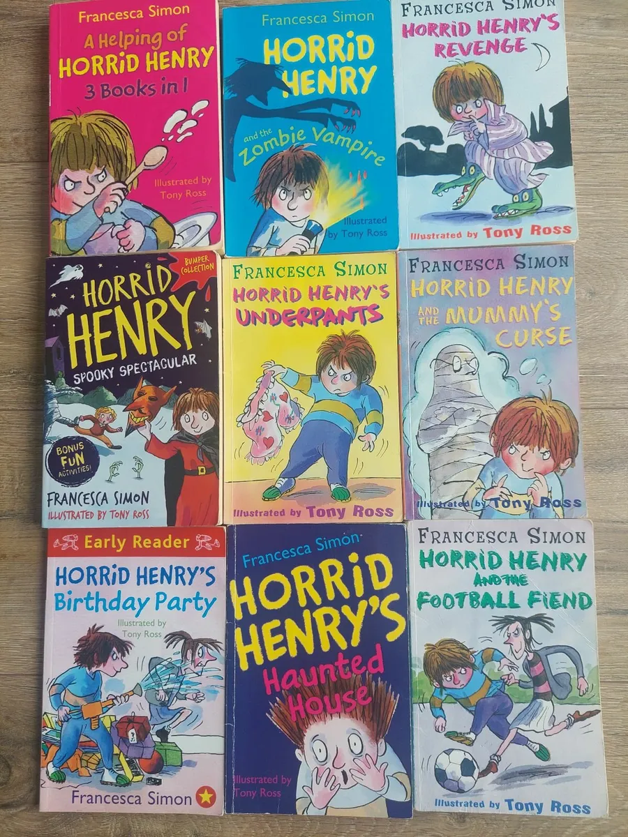 Horrid henry books