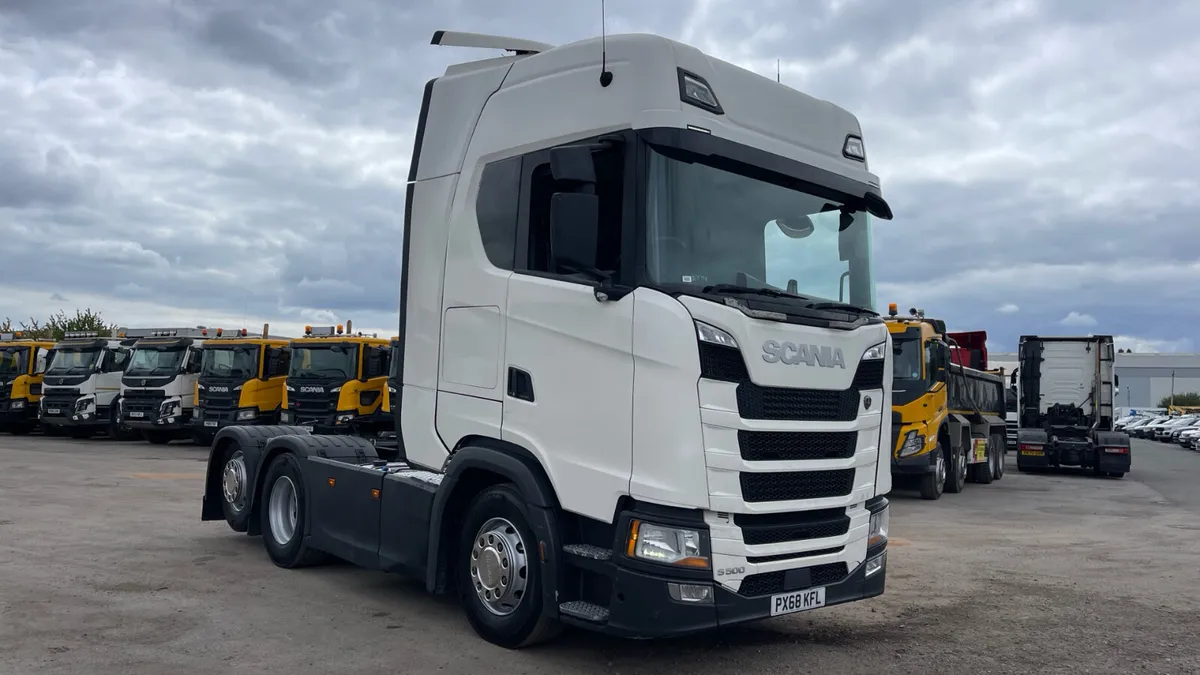Scania S500 TopLine Rear Lift Twin Line hydraulic - Image 2