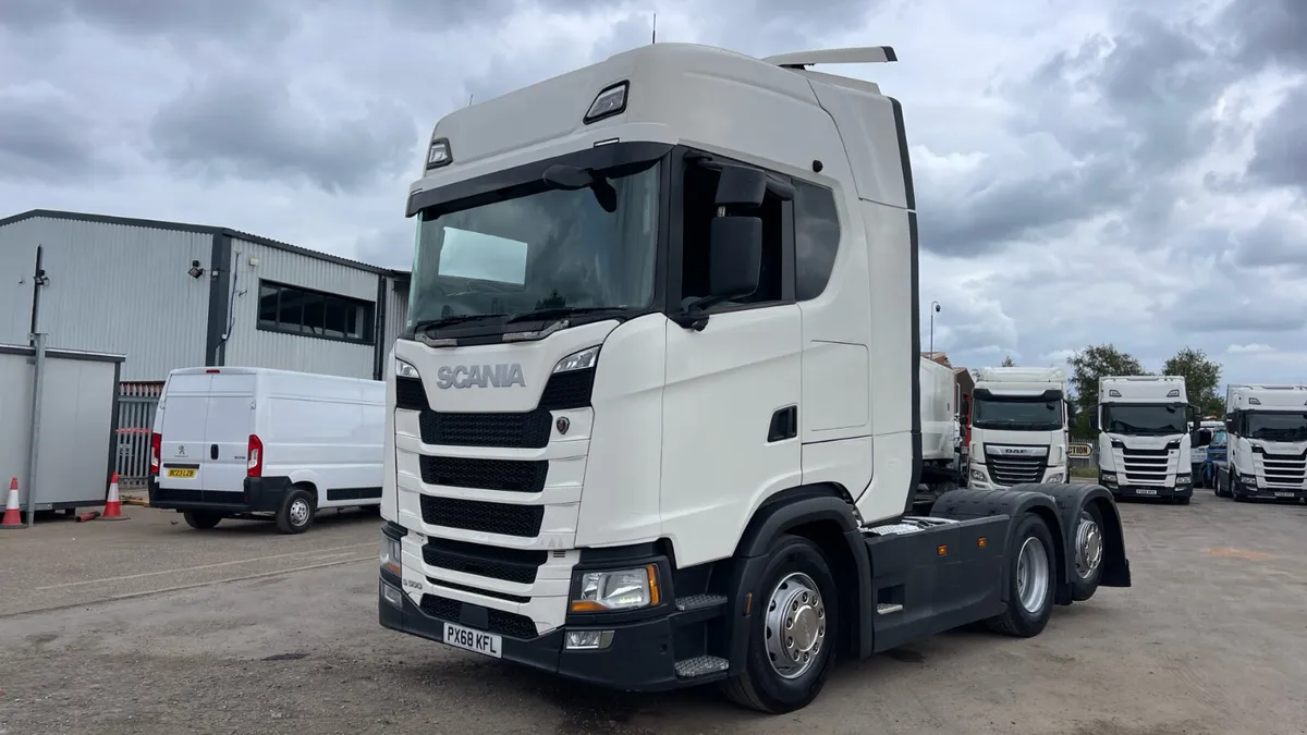 Scania S500 TopLine Rear Lift Twin Line hydraulic - Image 1