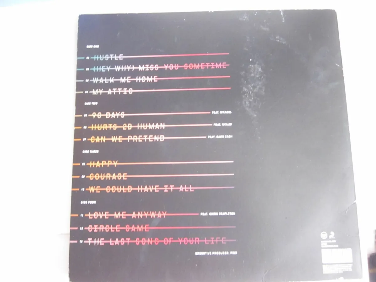 PINK -Hurts 2B Human (2xVinyl LP 2019) - Image 2