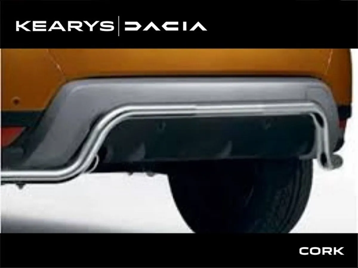 REAR BUMPER CHROME STYLING BAR - Image 1