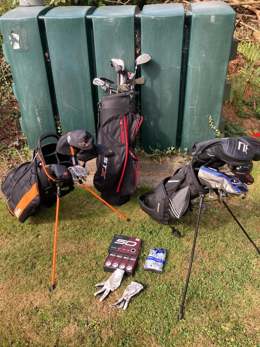 Golf clubs bags and accessories - Image 1