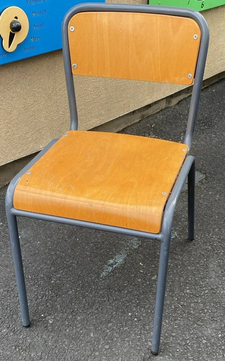 2nd hand canteen tables and canteen chairs - Image 1