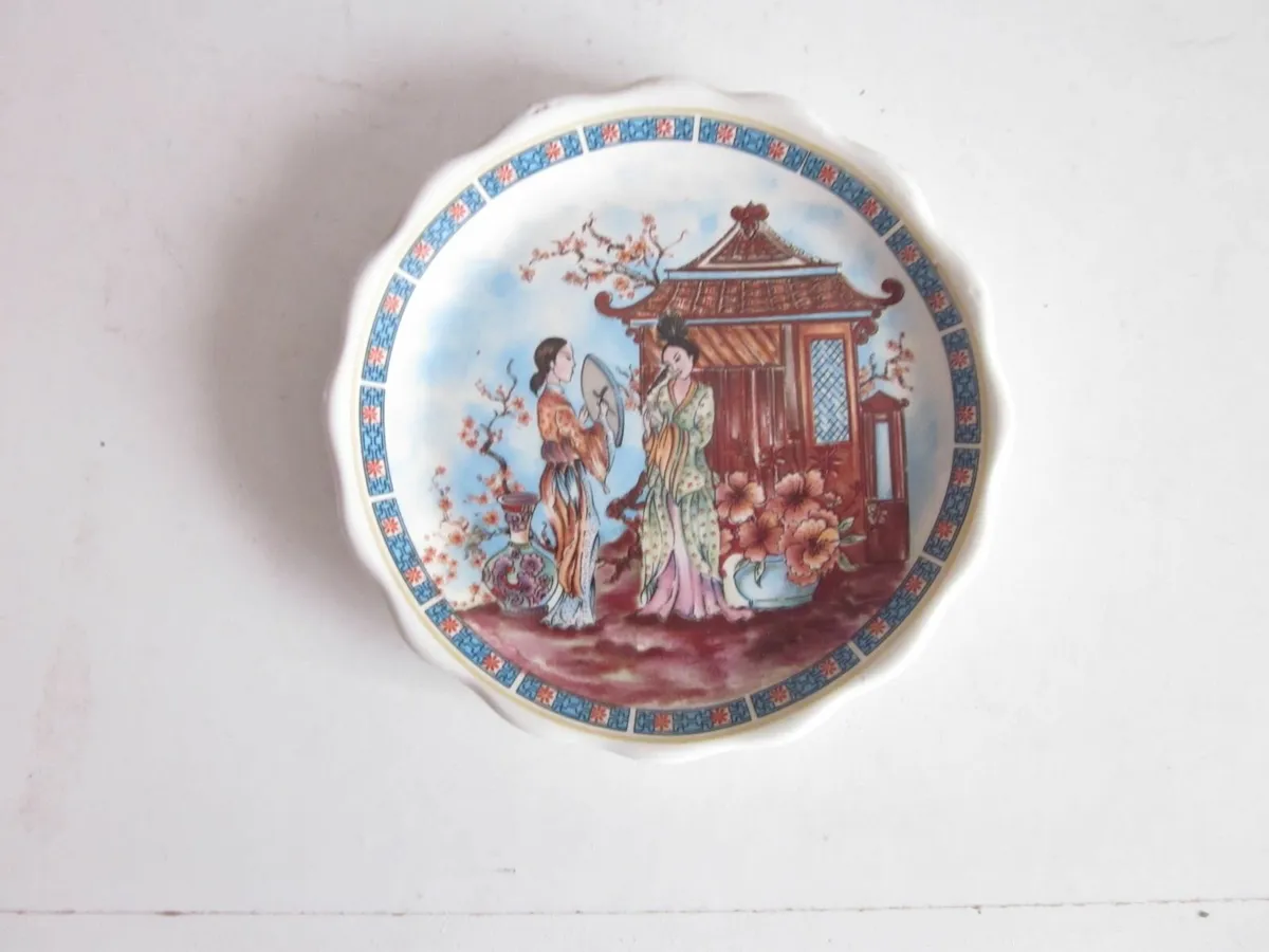 Hand Painted Chinese Plate - Image 1