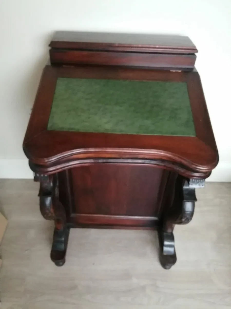 MAHOGANY New reproduction Davenport desk - Image 4