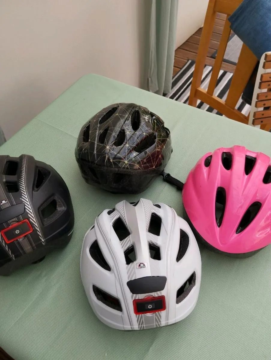 Cyclist helmets