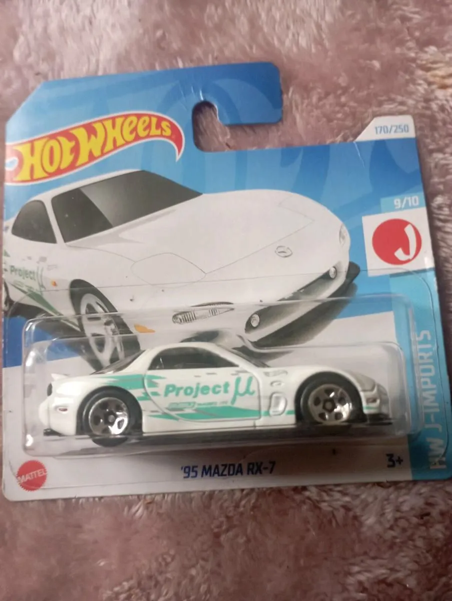 HOT WHEELS BY MATTLE  DIE-CAST MAZDA CARS - Image 3