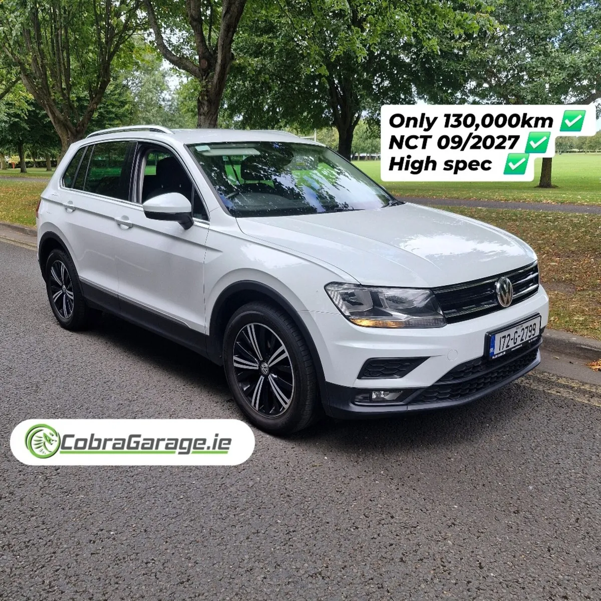 Volkswagen Tiguan Low KMs New NCT 2017 - Image 1
