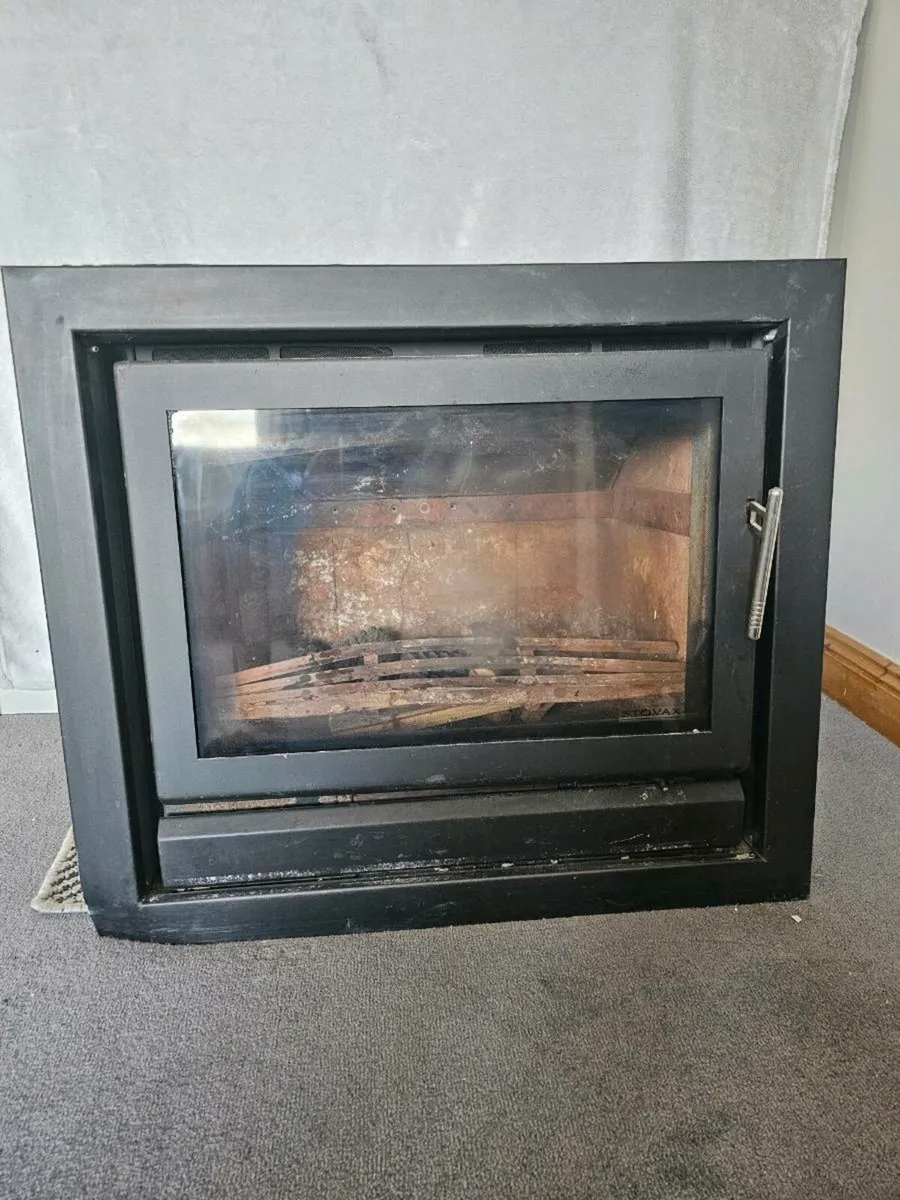 Stovax Riva 55 Black Cassette Stove - Image 1