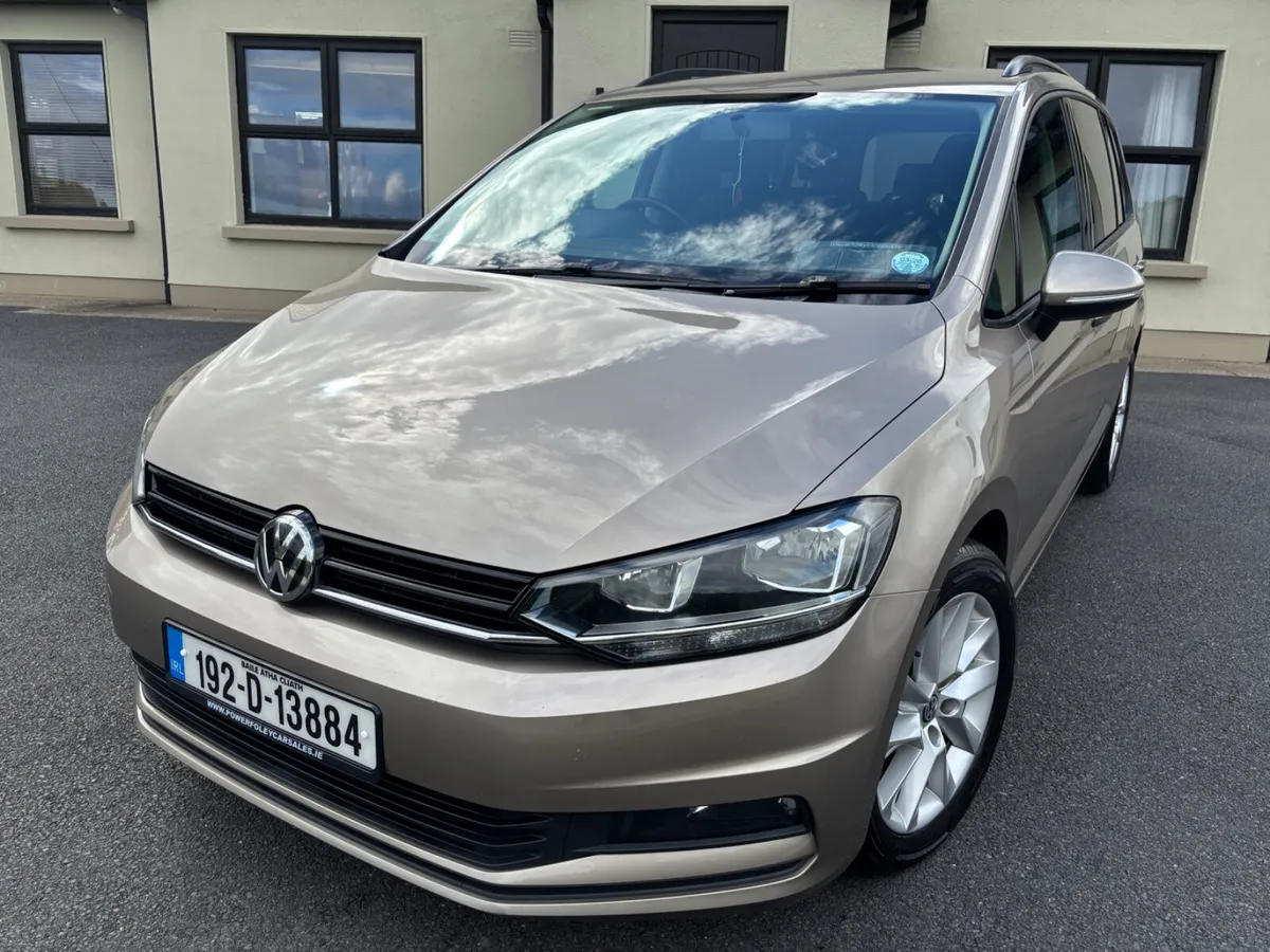 2019 VW Touran 1.6 Diesel (7 Seater) NCT 07/27 - Image 1