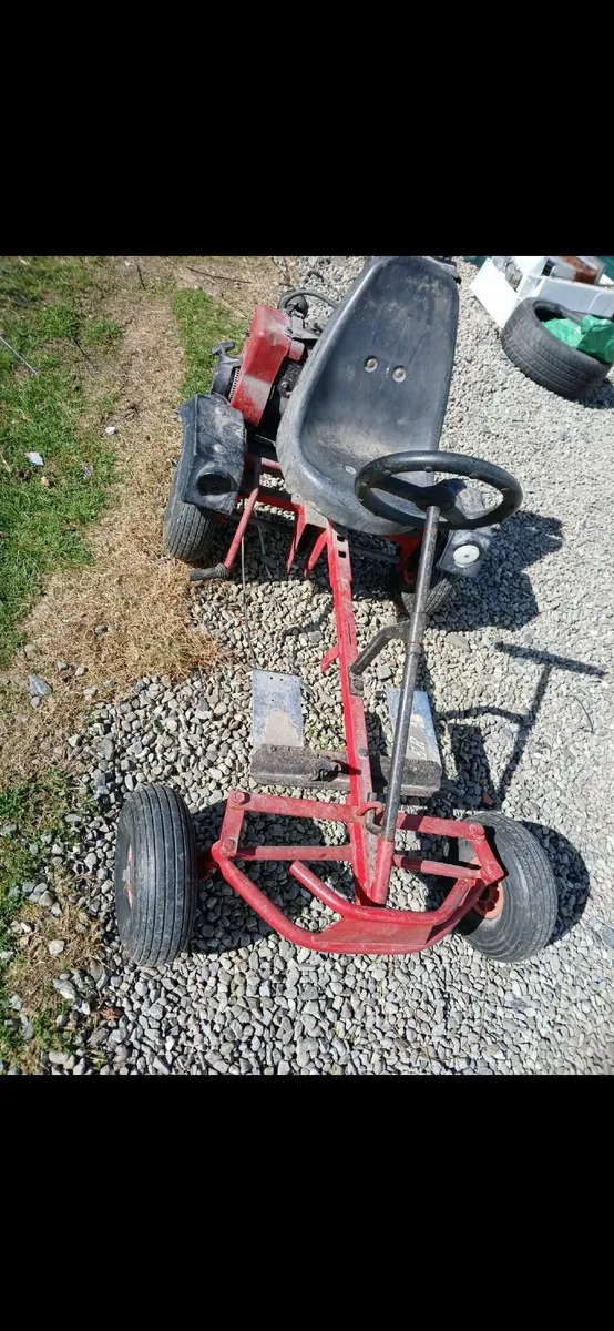 Go kart with lawnmower engine - Image 3