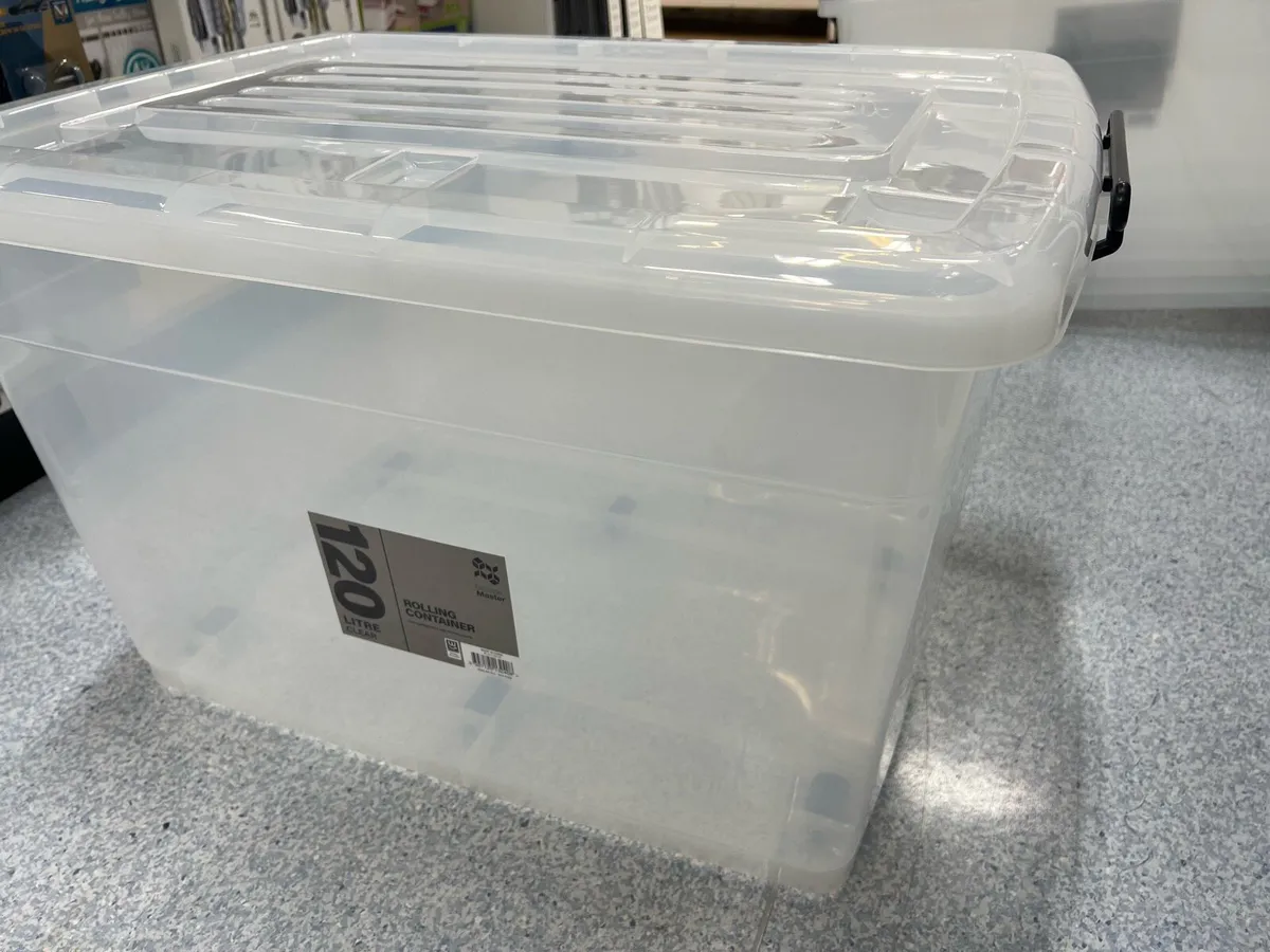 Rolling Containers x4 - Image 1