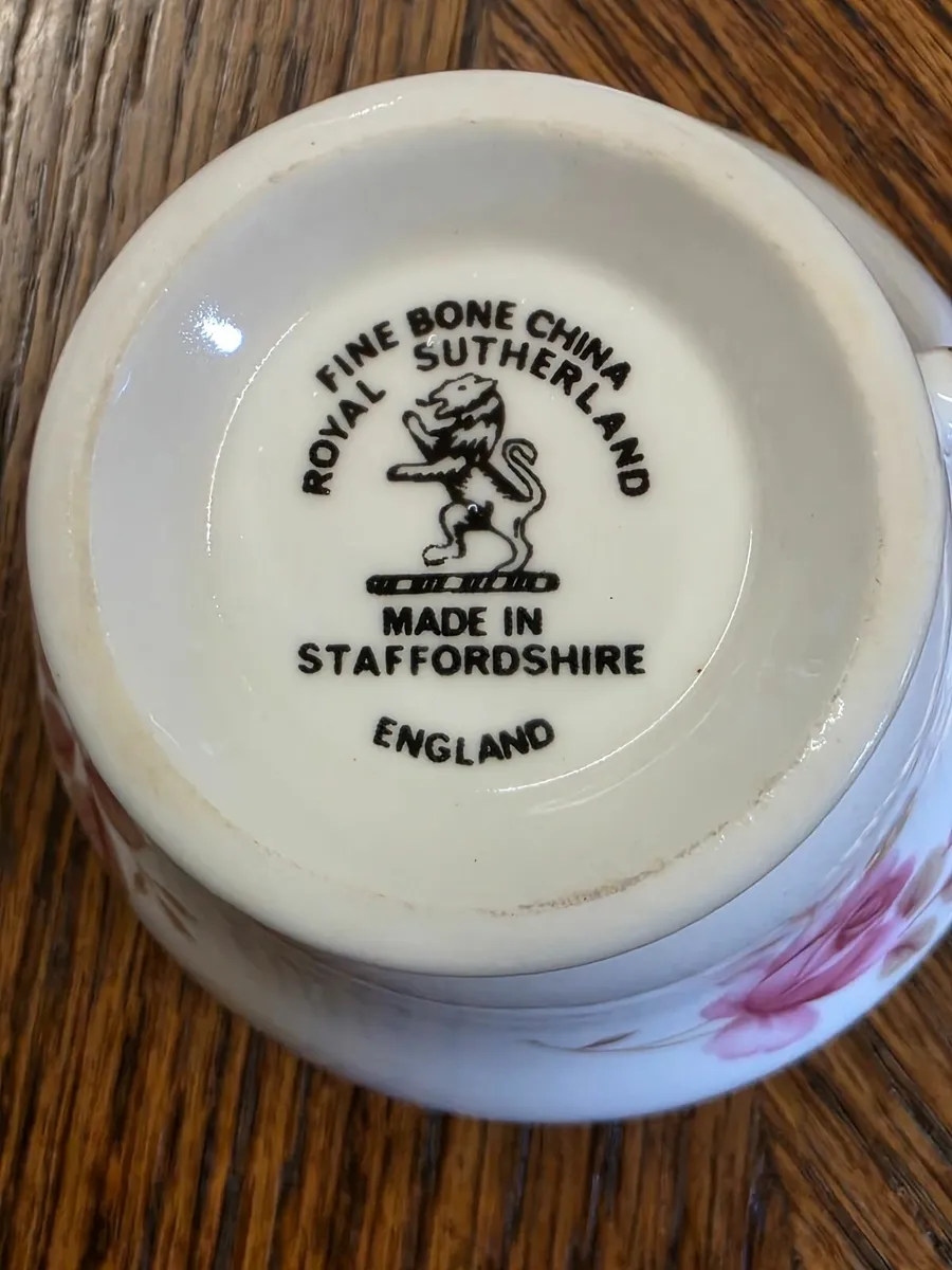 Royal Sutherland tea set - Image 2