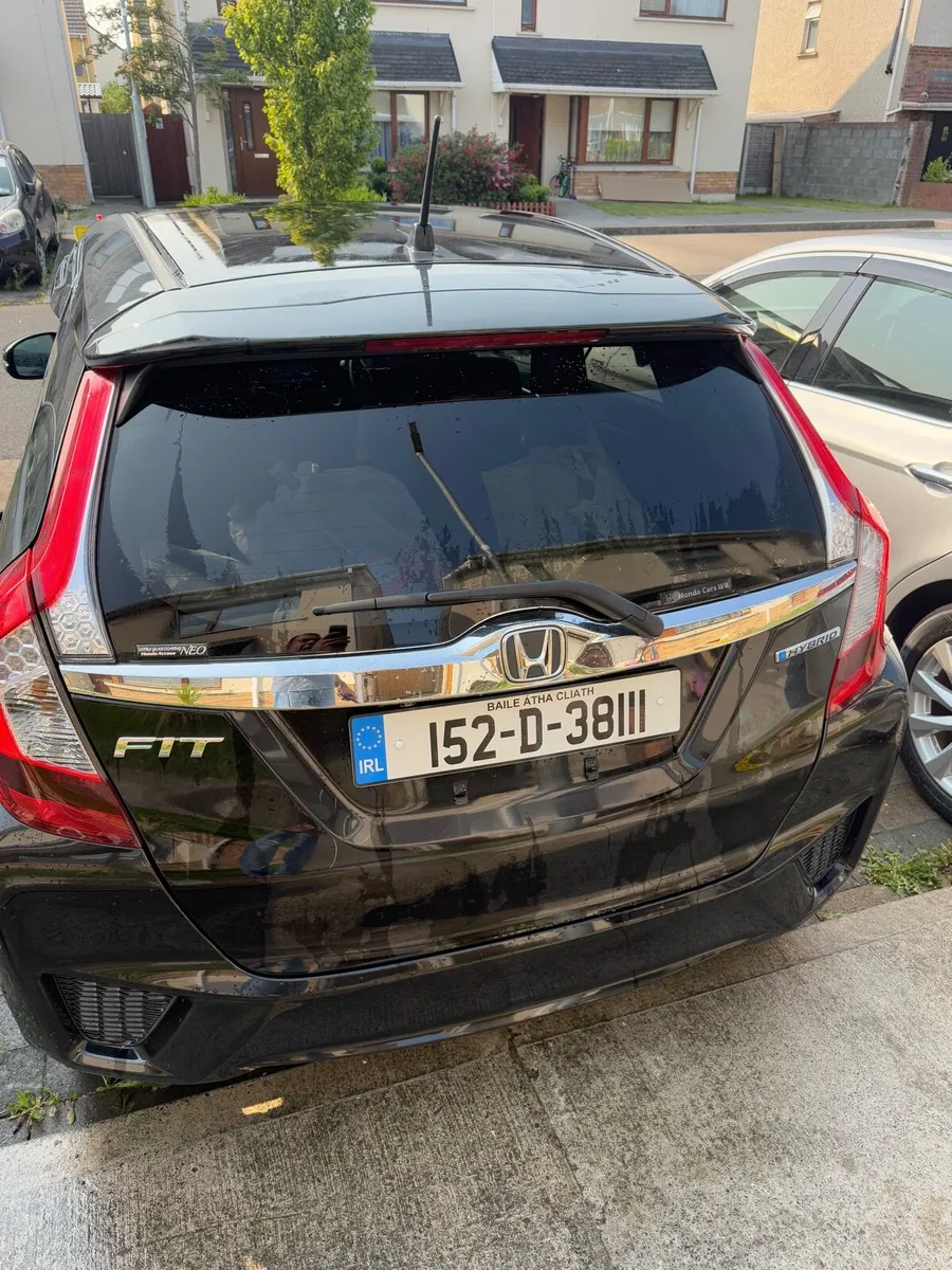 Honda Fit 2015 Black - Image 2