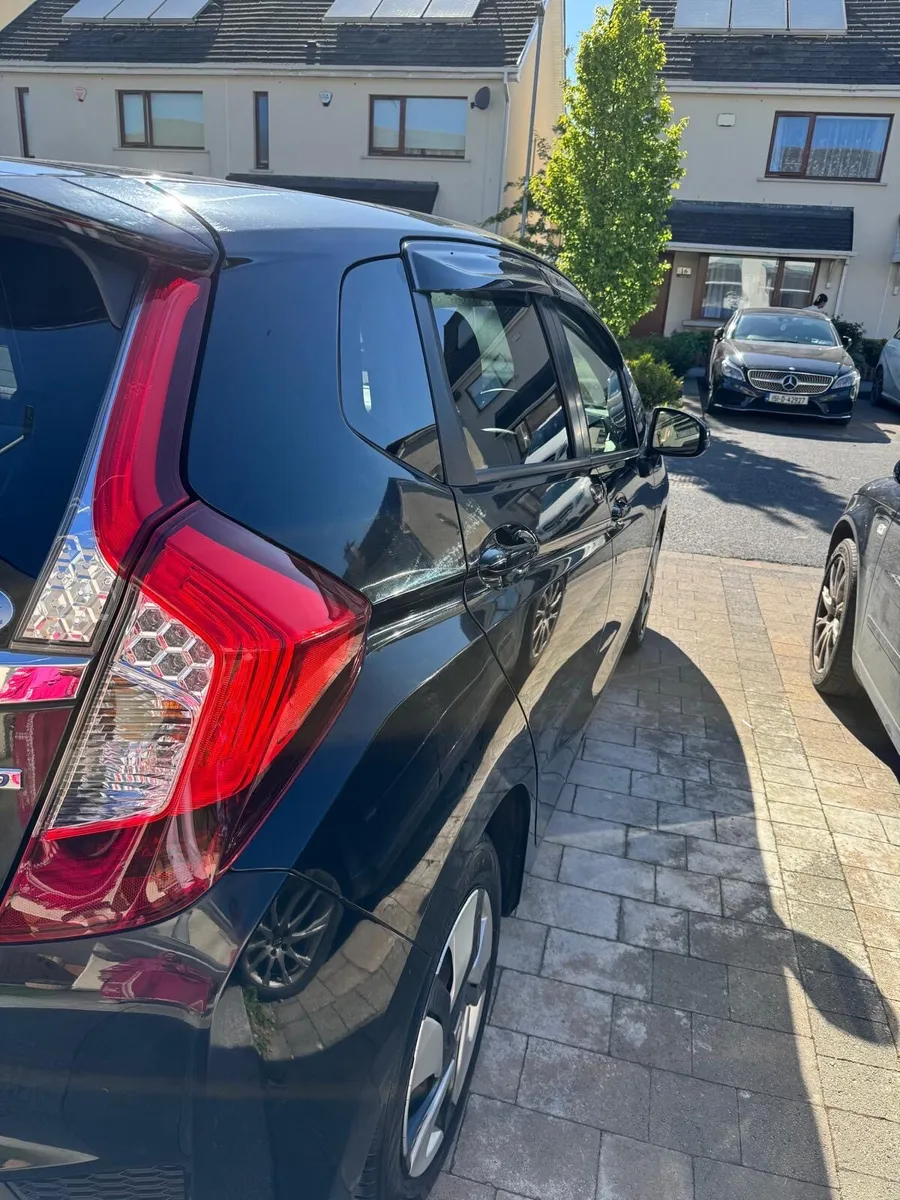 Honda Fit 2015 Black - Image 3
