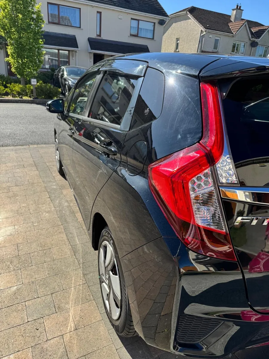 Honda Fit 2015 Black - Image 4