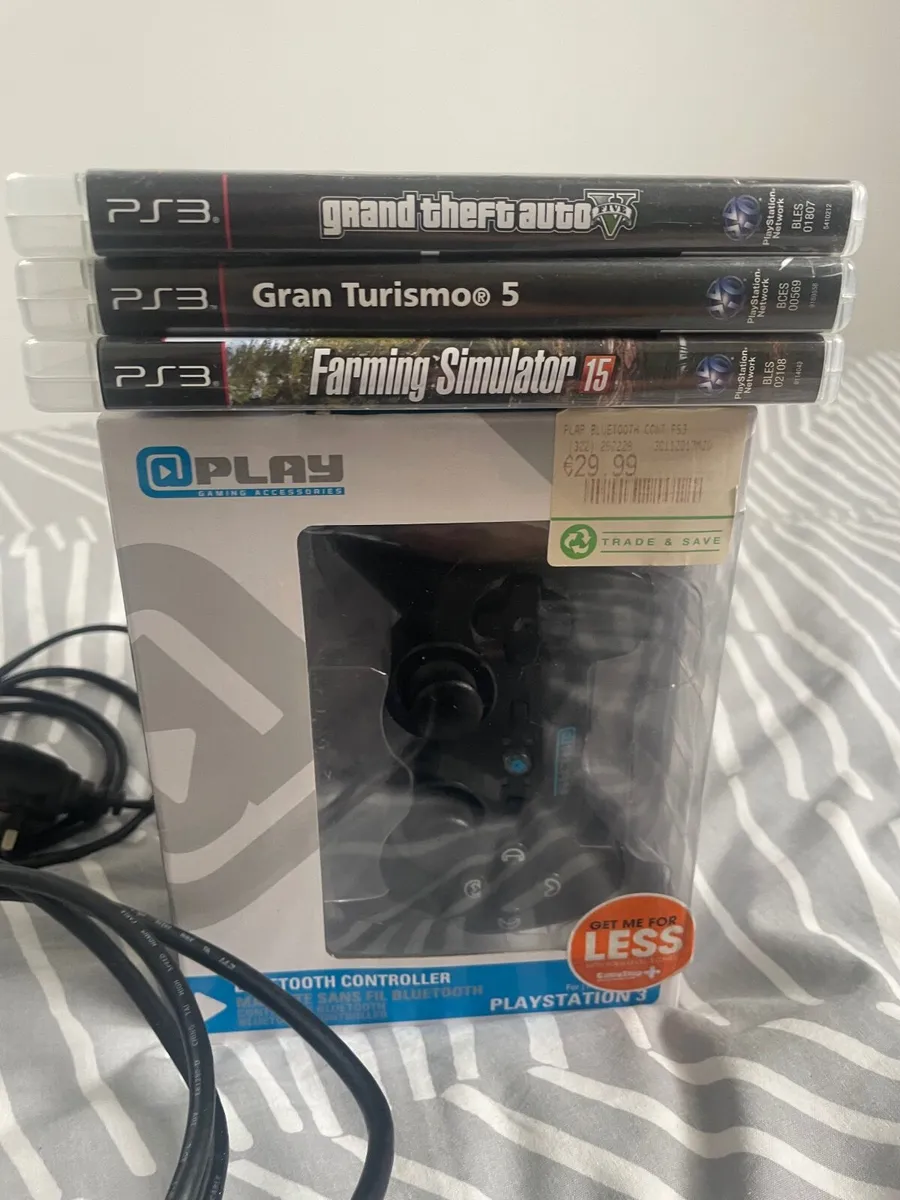 PS2 and PS3 with games - Image 2